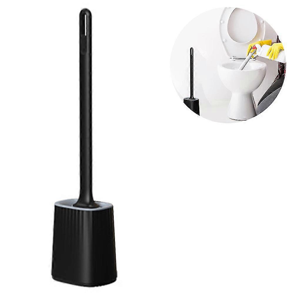 Multifunctional Toilet Brush Upgraded Flexible Three-in-one Brush Head