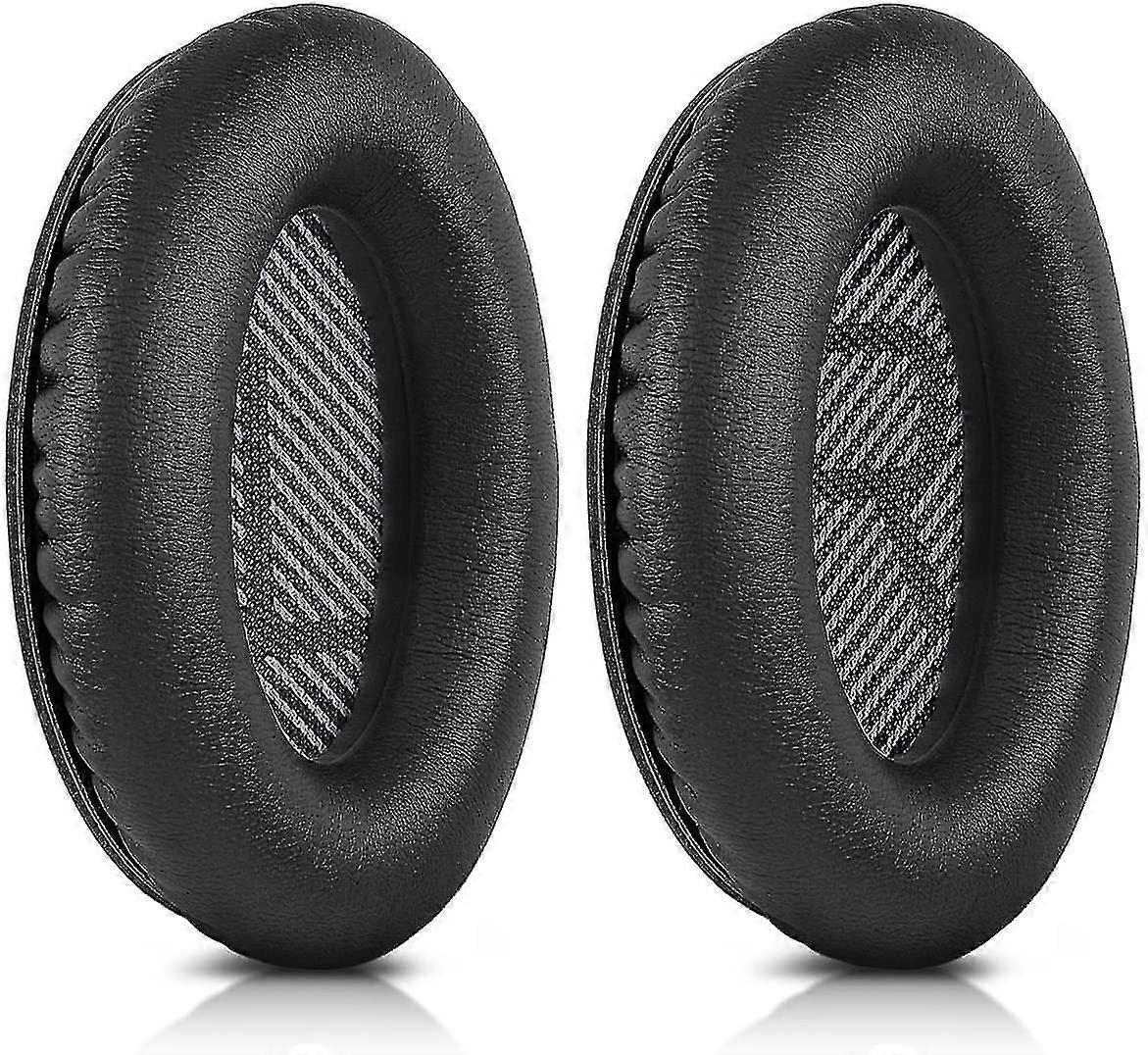 Ear Pads Compatible With Qc35 Wireless Black2pcs