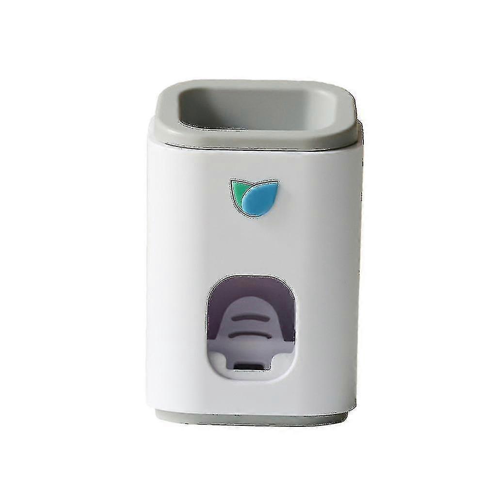 1pc Wall Hanging Toothpaste Dispenser Non-trace Sticker Automatic Toothpaste Dispenser Creative Lazy