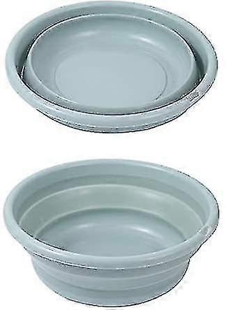 Portable Collapsible Silicone Wash Basin (blue Mini)