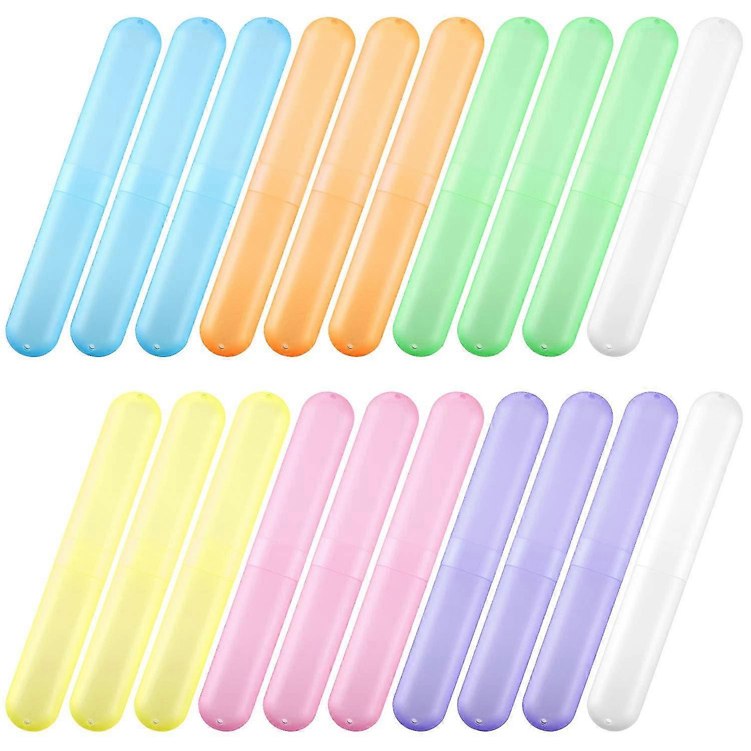 Toothbrushes From Plastic Toothbrush Cover With Ventilation Slots
