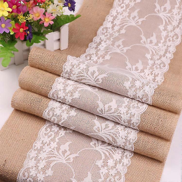 Burlap Rustic Burlap Table Runner/Table Runner for Wedding, Festival, Table