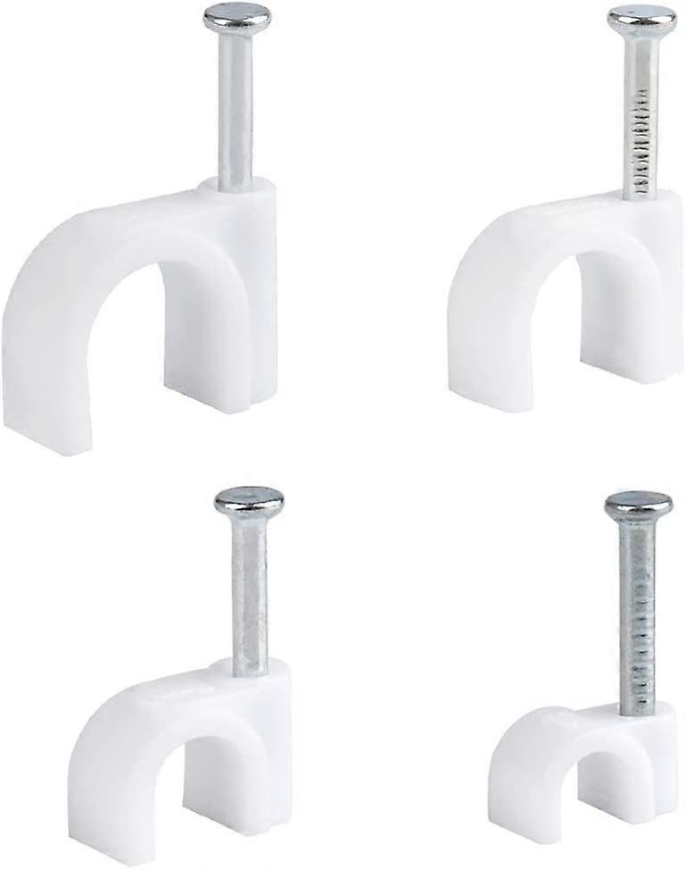 400 Pieces Cable Clamp, Round Cable Clamp