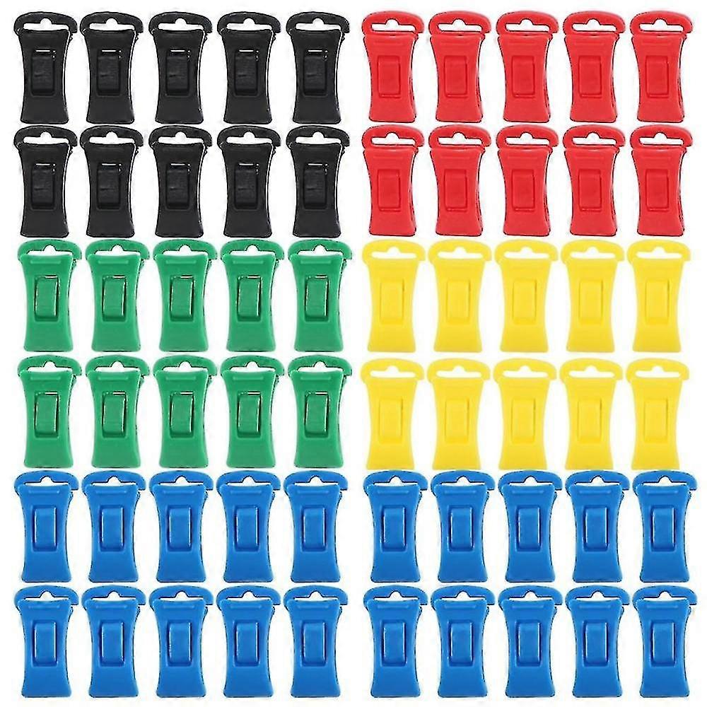 100 Sock Clips For Washing Machine And Dryer With Hooks, Portable Hook Sock Clips Directly In The Drawer Without Folding