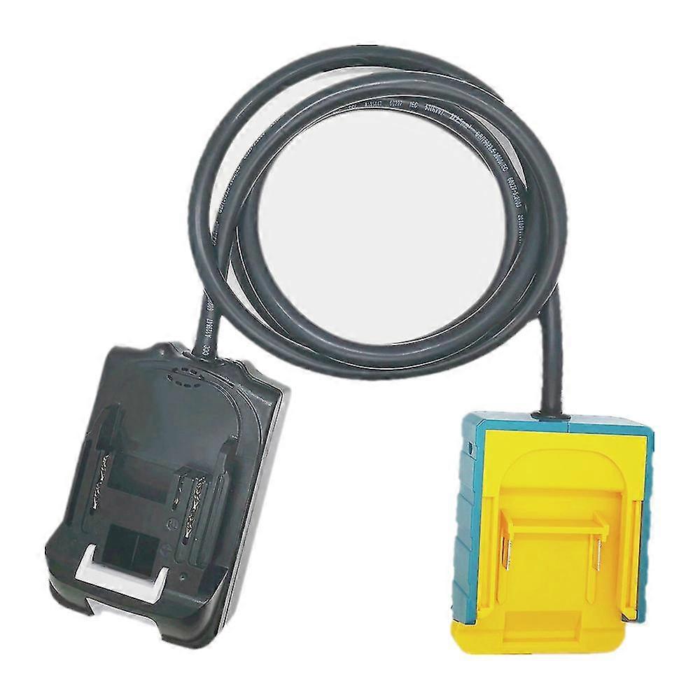 Makita כלי חשמל 14v 18v סוללת ליתיום מתאם קל משקל כבלים מאריכים ממיר סוללה Bpa18 עם כבל 1.6m