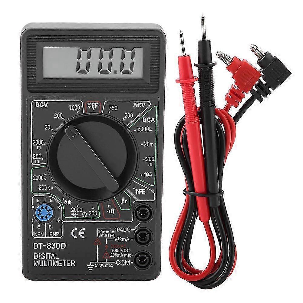 DT830D Mini-LCD-Display-Digitalmultimeter-Voltmeter-Amperemeter-Ohmmeter-Prüfgerät.