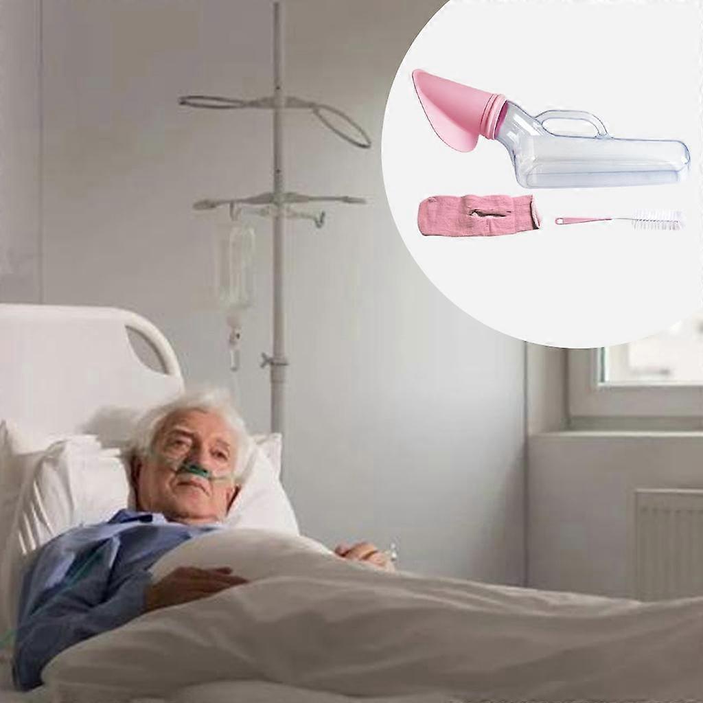 PVC Portable Urinal Bottle for Paralyzed Elderly Bedridden For Female ...