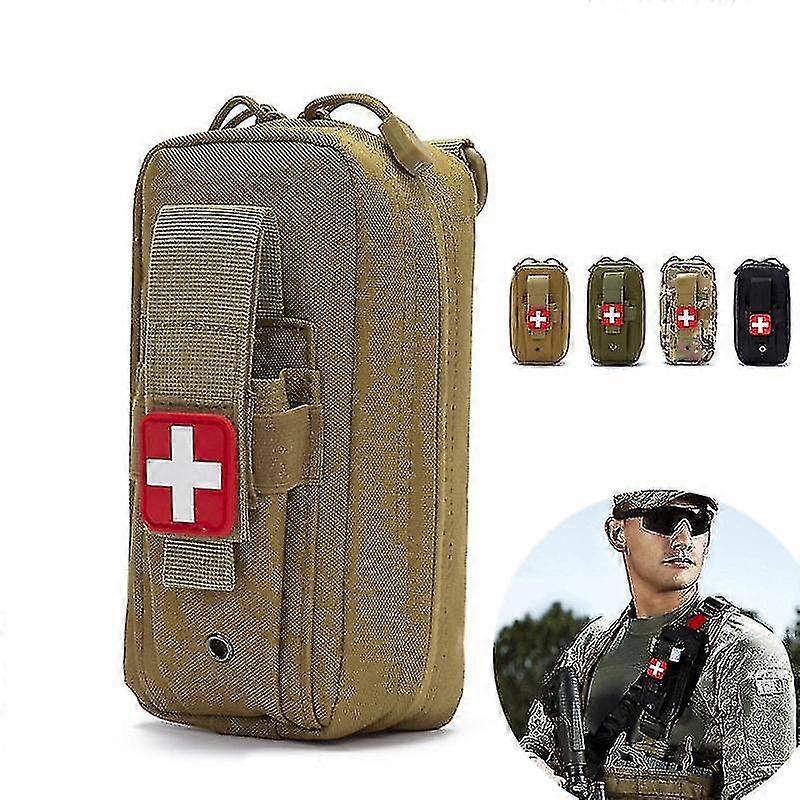 EVAGO Molle Medical Pouch, Tourniquet Holder Tactical First Aid Pouch, Ifak Pouch, Emergency Survival Bag For Camping