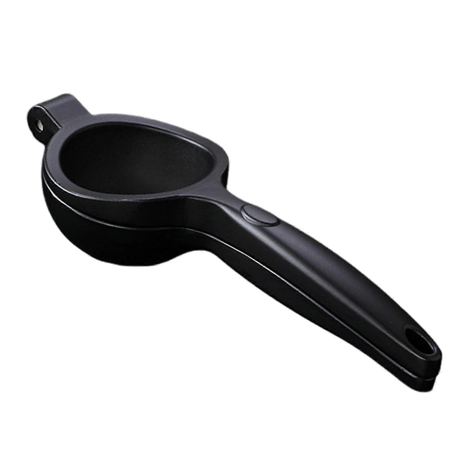 Stainless Steel Lemon Squeezer Rust-proof Ergonomic Handle With Hanging Hole Easy To Store Non-slip Manual Hand Juicer