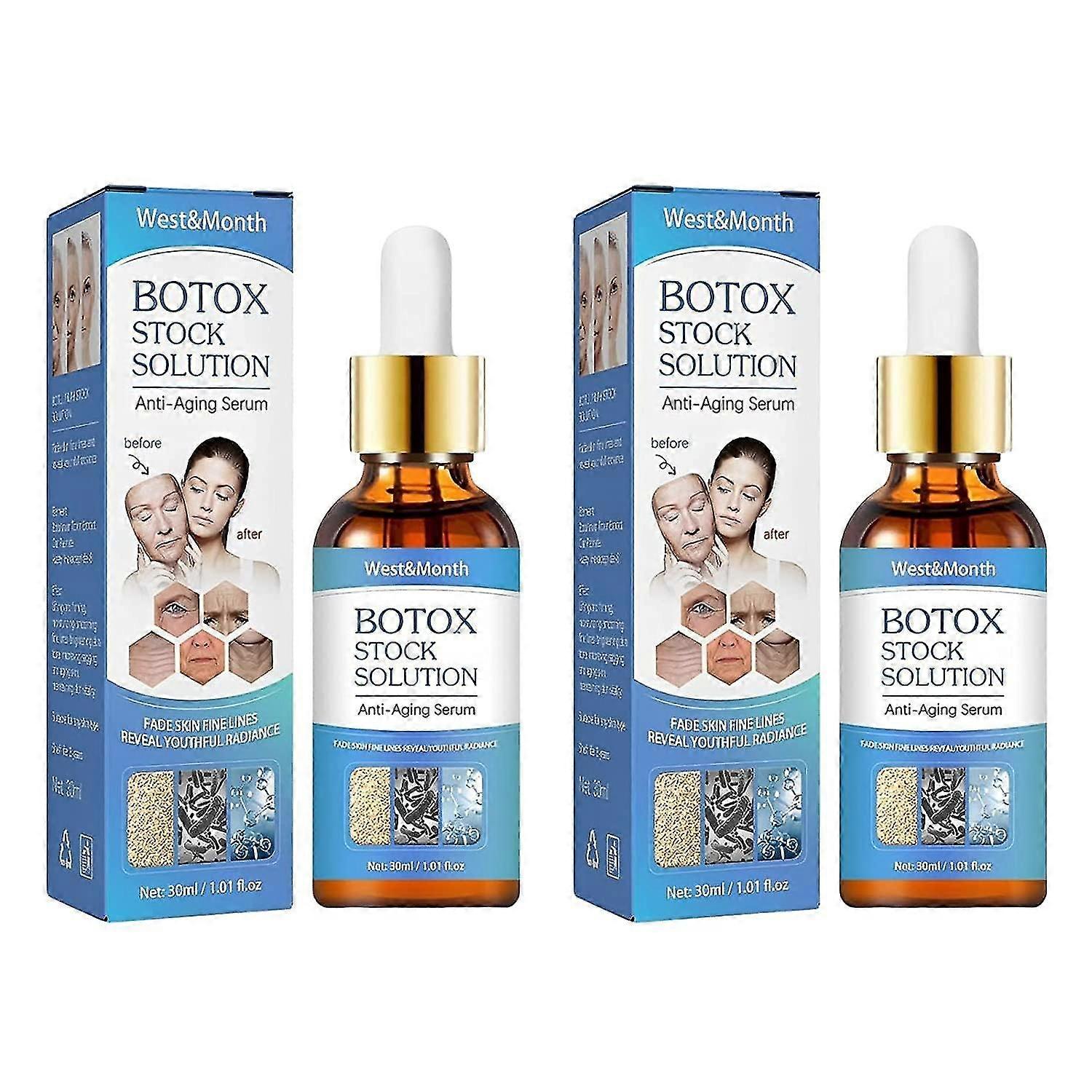 2Pcs Anti Wrinkle Serum Aging Serum, Jennifer Aniston Serum Anti-aging Collagen Serum For All Skin Type