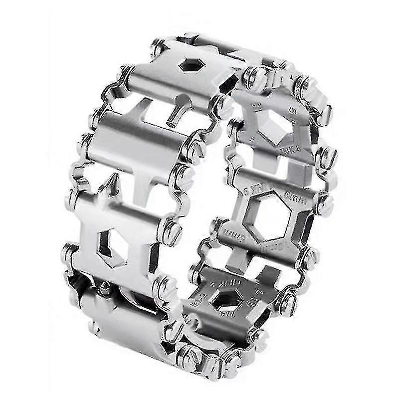 Multifonction Tool Bracelet Tread Bracelet Acier inoxydable Bolt Driver Tools Kit