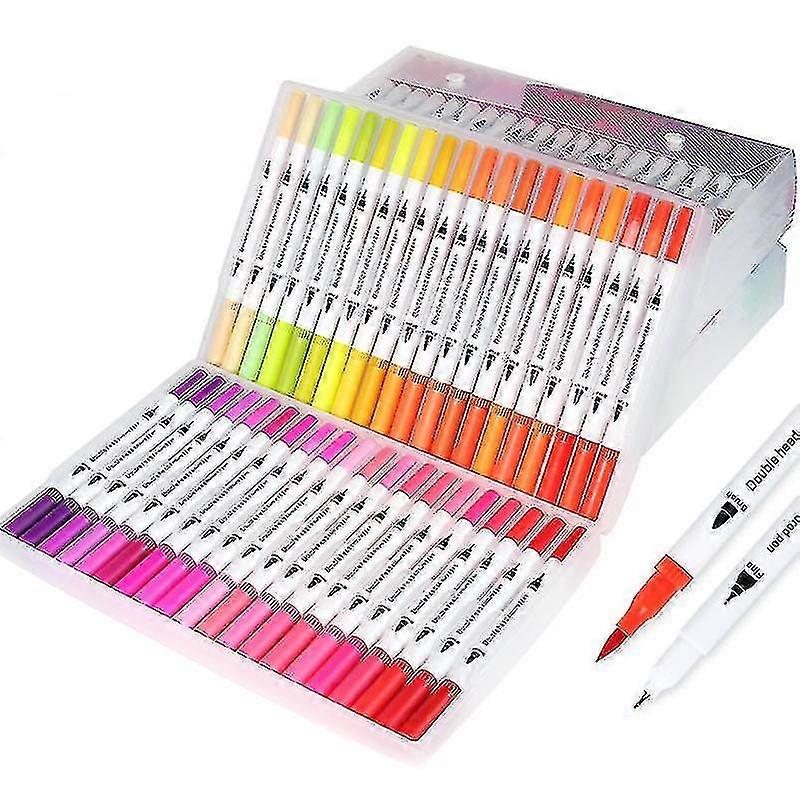 Doppelpinsel 100 Farbmarkerstift