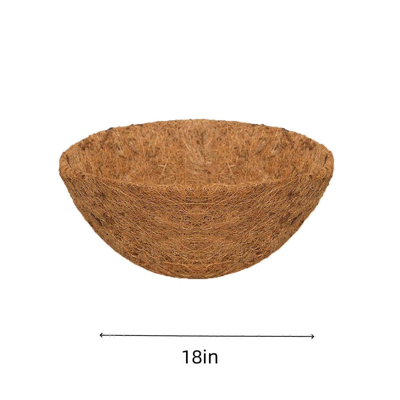 Hanging Basket Coconuts Fiber Planter Inserts Replacement Liner For Flower Pot FAN0651