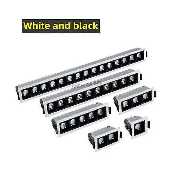 Dimmable LED Downlight Grille lamp Spot Light Indoor2W/4W/6W/10W/20W/30W Recessed Strip CREE COB ceiling lamp Indoor Lighting