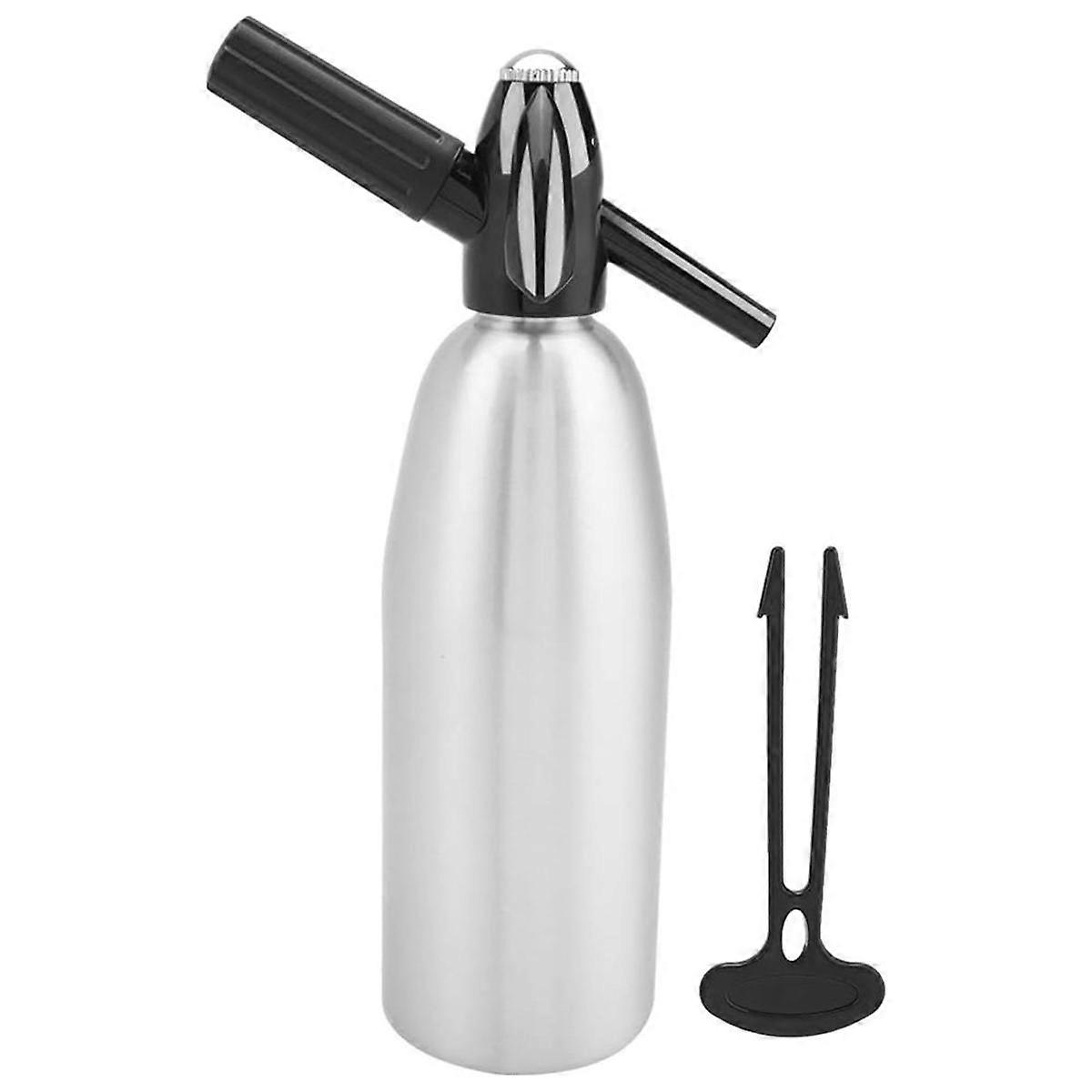 Μπουκάλι Σόδα 1L Φορητό Soda Syphon Bottle Soda Maker με ρυθμιστή πίεσης για DIY Mojitos