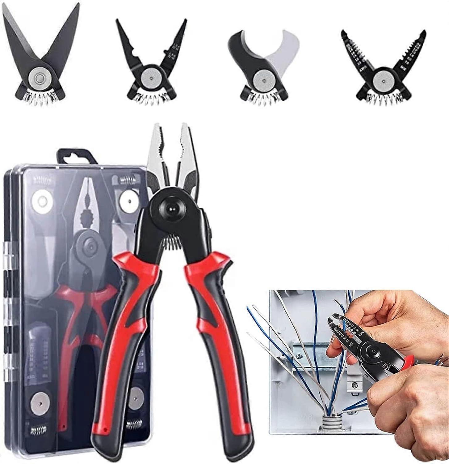 5 in 1 All Purpose Versatile Heavy Duty Tool Kit, 2023 Upgraded Multifunctional Pliers