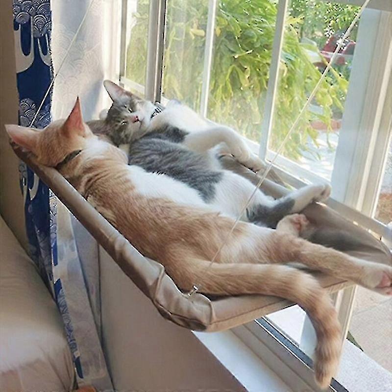 Cat Hammock Cute Hanging Beds Comfortable Sunny Seat Window Mount Pet Product Soft Pet Shelf Supplies Detachable Bearing 20kg Ns2