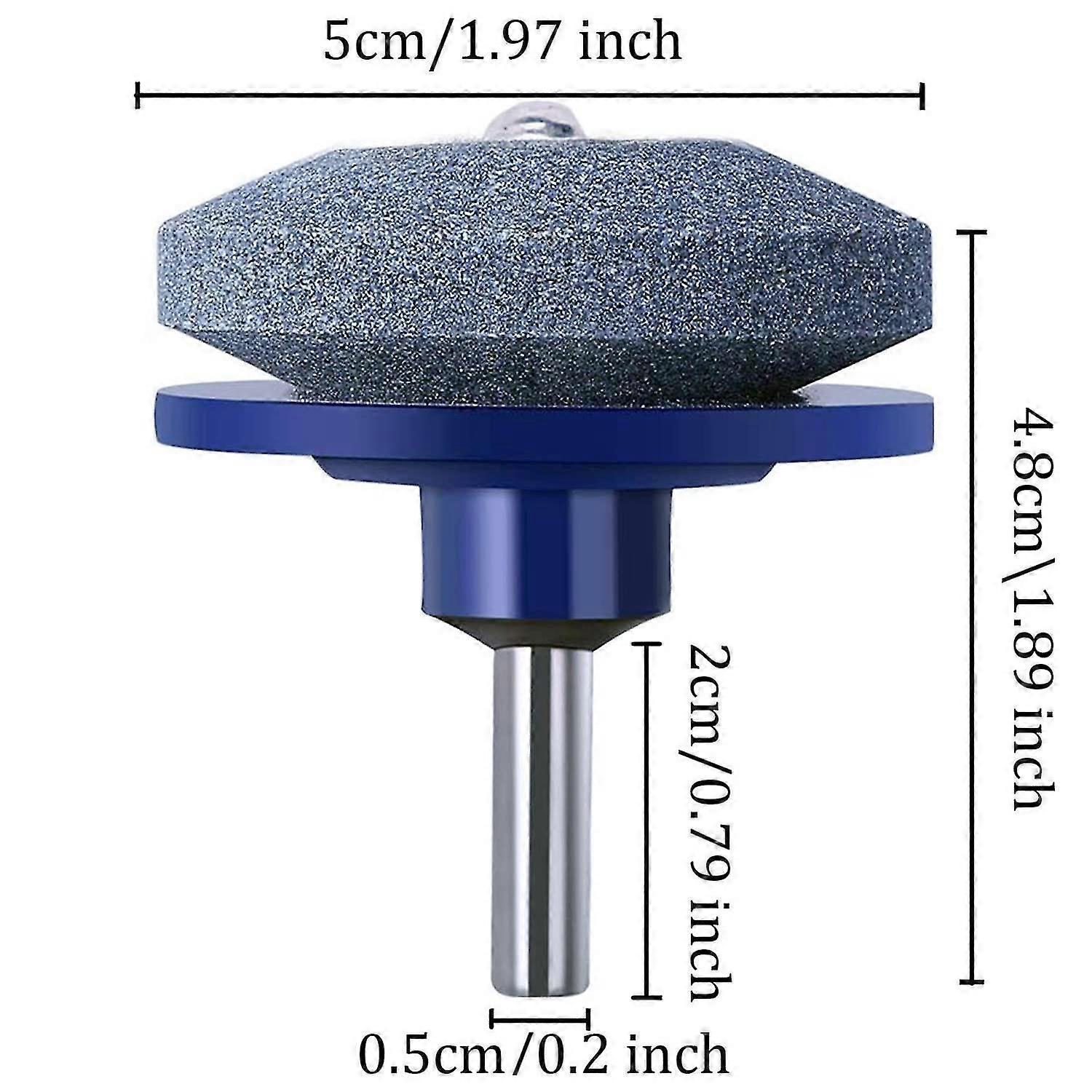 Professional Blade Sharpener Heavy Duty Garden Tool Sharpener | Precise Multipurpose, Blue
