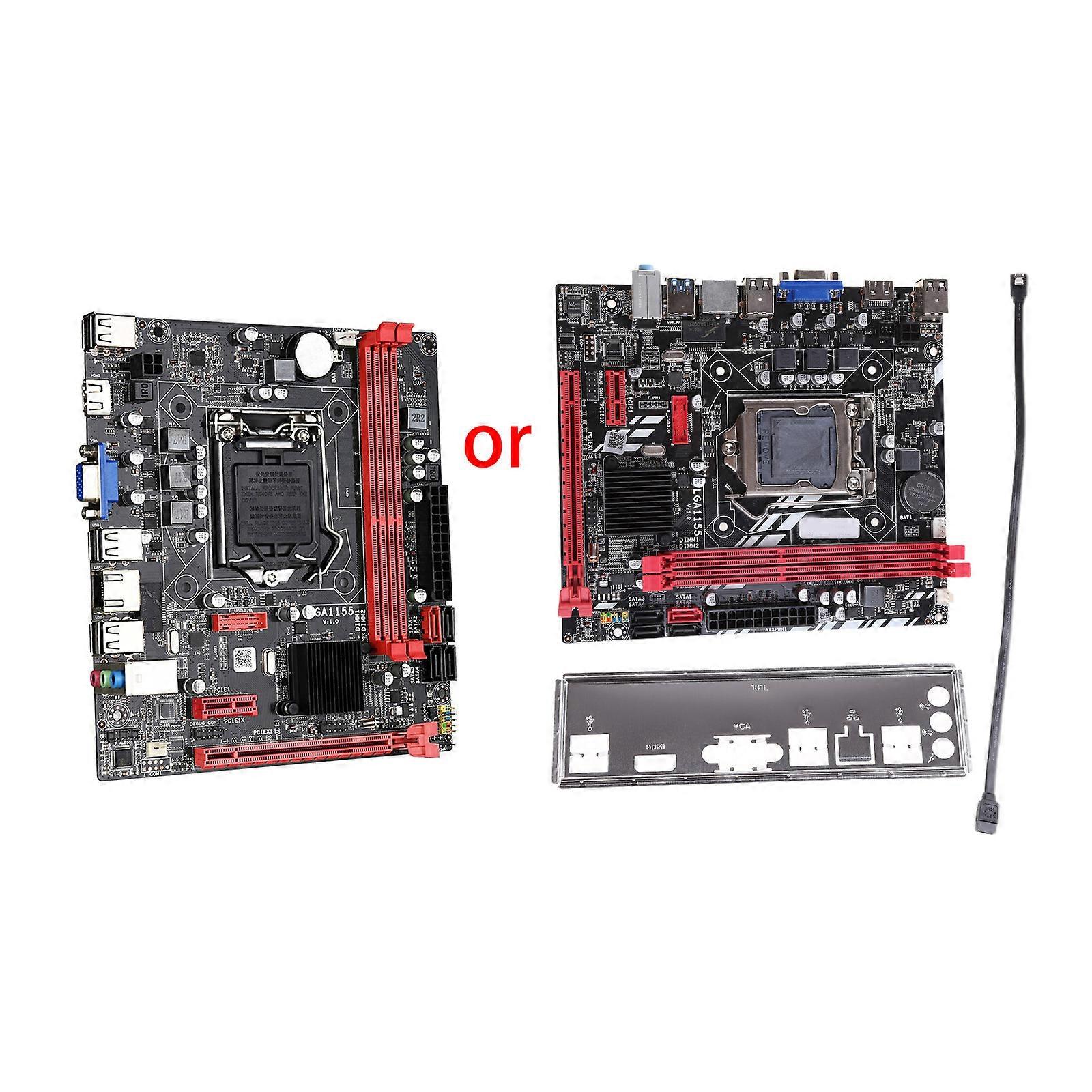اللوحة الأم لسطح المكتب B75M B75 LGA1155 لوحدة المعالجة المركزية i3 i5 i7 تدعم ذاكرة DDR3 16 جيجابايت