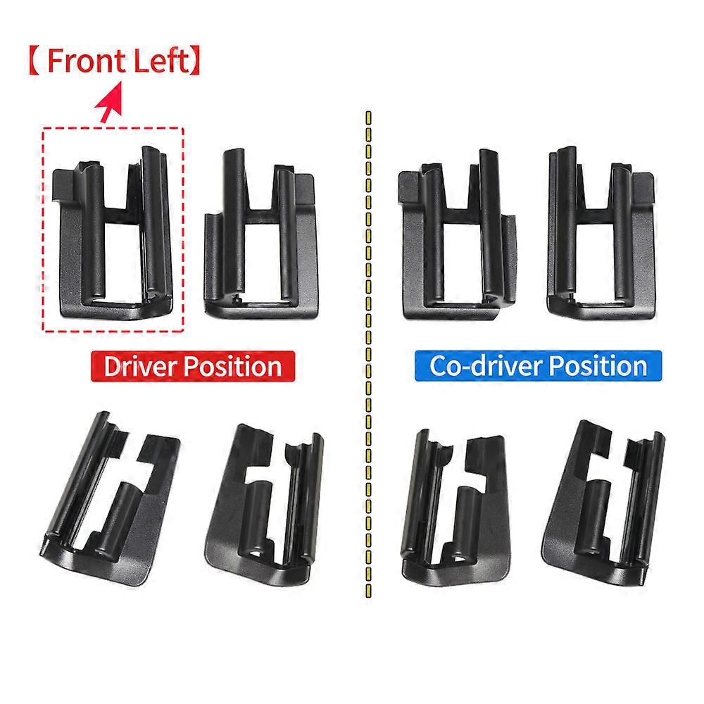 ベンツCECクラスインテリアアクセサリーカーシートスライディングトラックレールカバーメルセデスW205 W213カーシートレールトリムスライディングトラック用