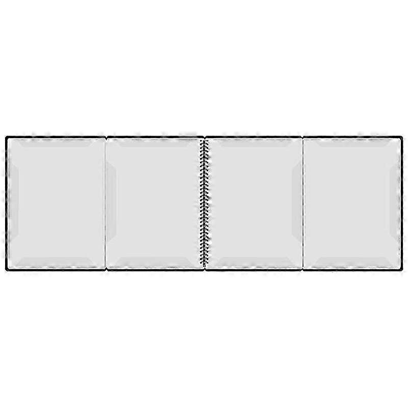 PTNOKA ورقة الموسيقى المجلدات الموسيقى حامل الملحقات الموسيقى الموثق 4 صفحات توسيع دوامة ملزمة 40 جيوب