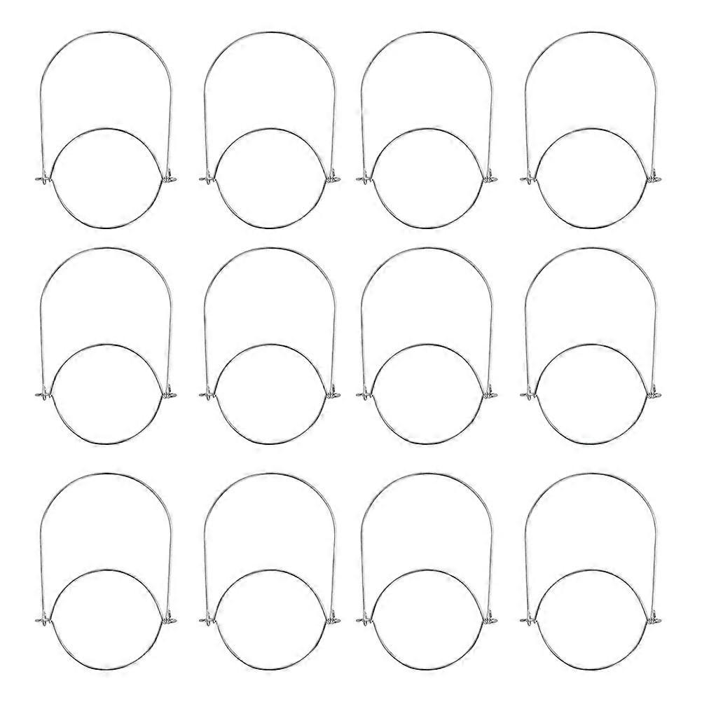 12 Pcs Solar Mason Jar Lamp Hanger Practical Solar Mason Jars Light Handle