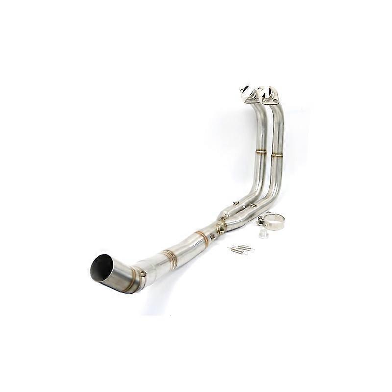 Full System Motorsykkel Eksos Full System Front Link Pipe For Kawasaki Ninja 400 Z400 Ninja400 EX400 2017 2018 2019