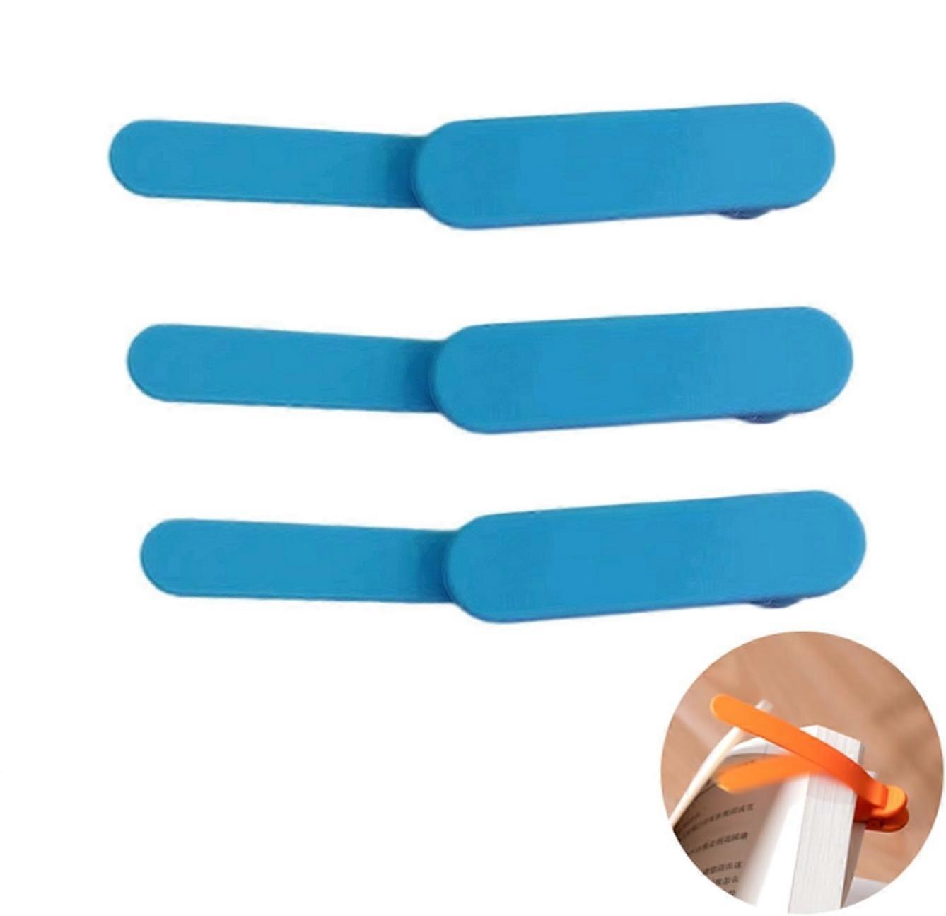 Silicone Bookmarks, Smart Reading Bookmarks Clip, Flexible Page Markers Unique Book Marks Gift for Students Teachers Book Lovers