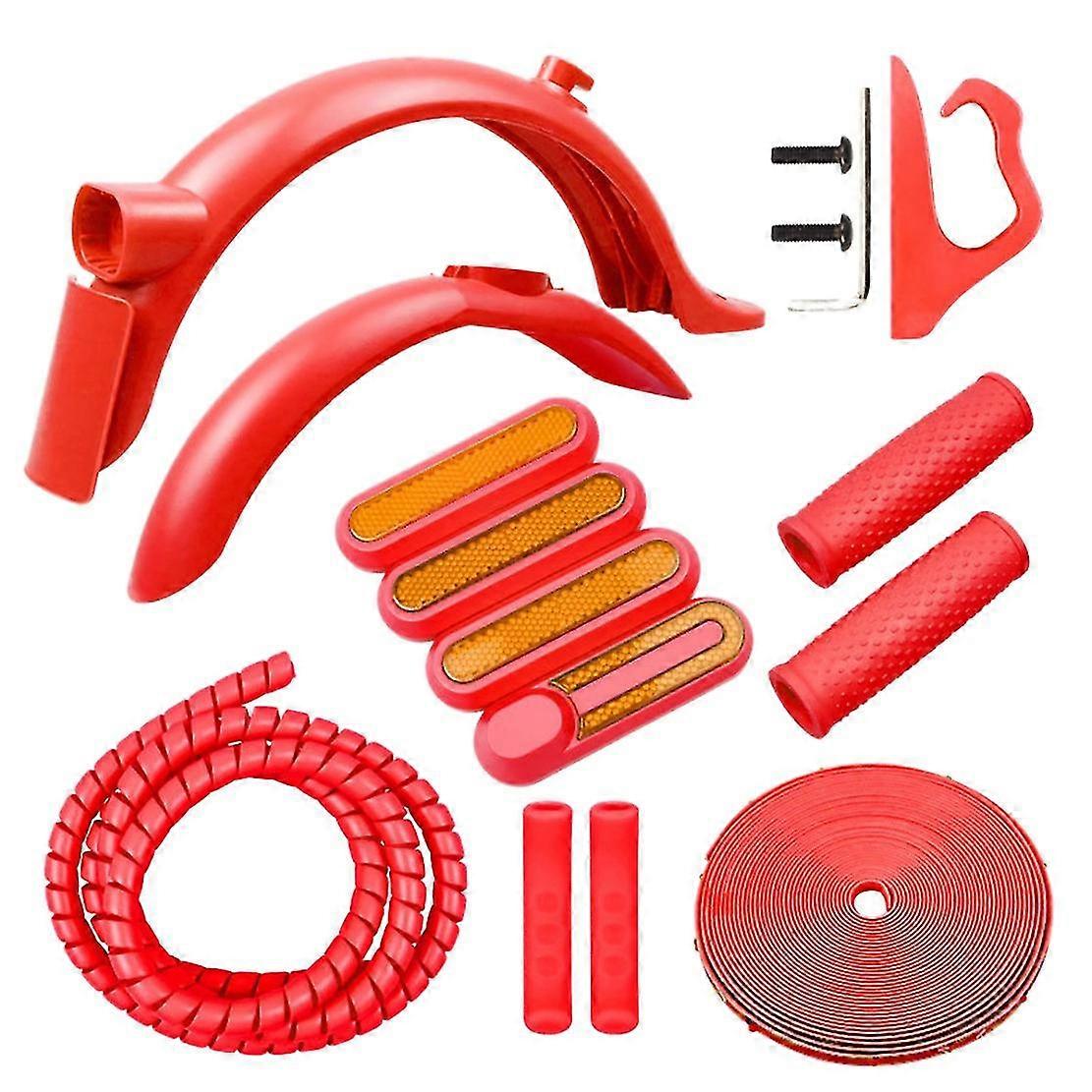 Coloured Mudguard Kit For Xiaomi M365 1s Pro 2 Scooter Fender Line,2