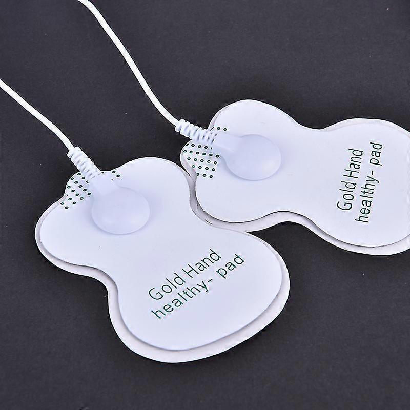 Extra 4 Ways 2.5mm Tens Electrode Leading Wire Conecting Cable Line Sticker Pad