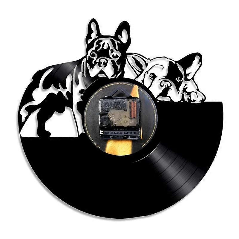Vinyl Wall Clock Creative Vintage Wall Clock