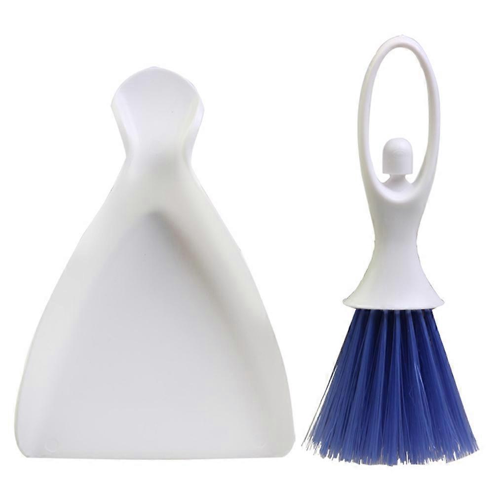 Car Vent Air-Condition Blind Cleaner Keyboard Duster Clean Brush with Container