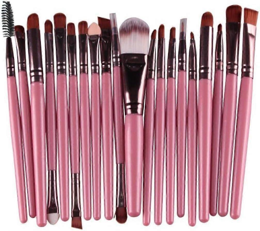 20 pieces Make-up brush set for eye shadow powder foundation