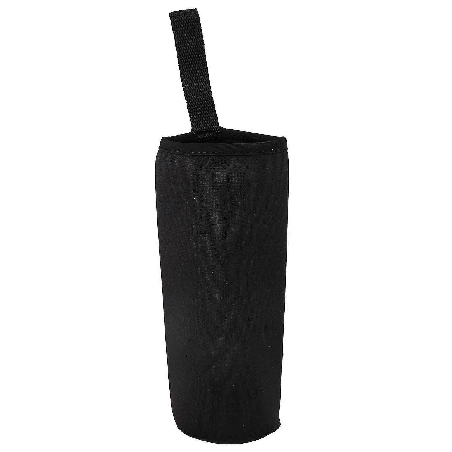 Neoprene Cup thermal insulation cup cover Water Bottle Cover holder 360ml - 550ml 550Ml black
