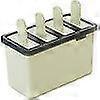 Domowa lodziarnia Popsicle Popsicle Ice Cream Mold, Diy Popsicle Tray Holder, Zielony