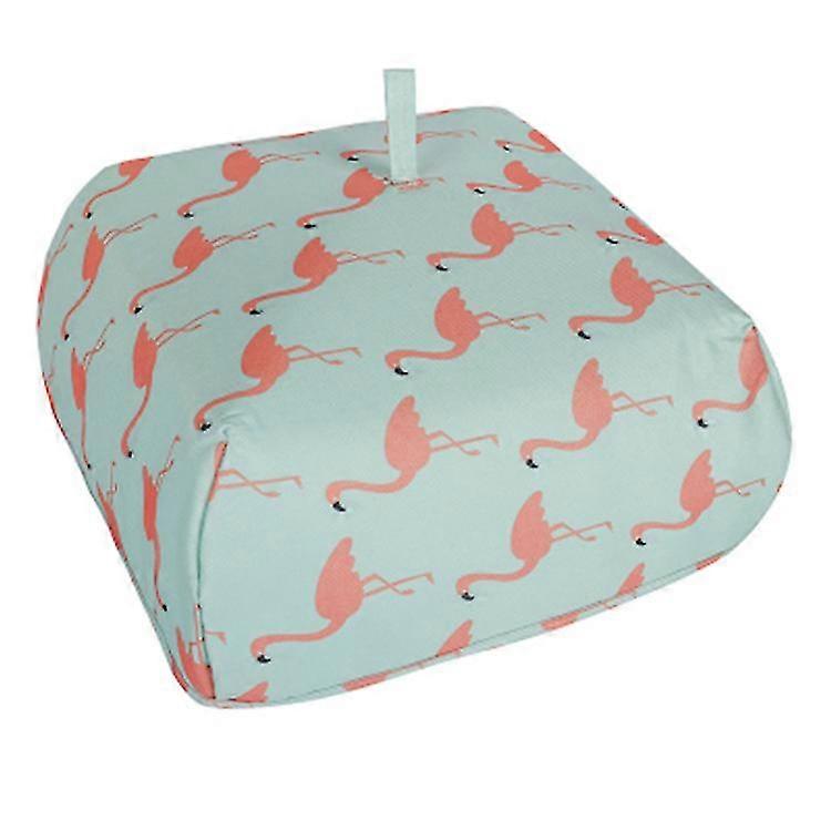 Flamingo Print Cubierta de plato aislada