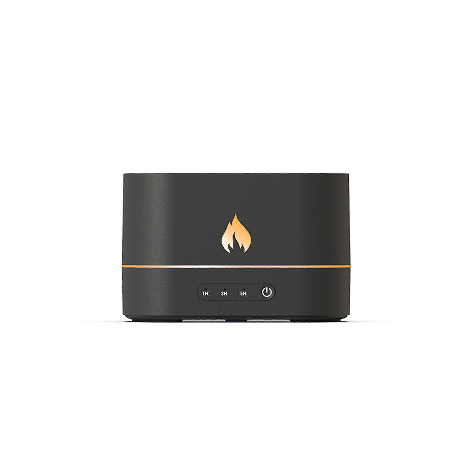 Ultrasonic Flame Aroma Diffuser with Auto Shut-off & Timer Function - Home Room Aromatherapy Humidifier