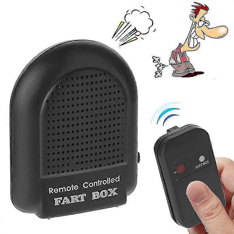 Remote Control Fart Box Children Toy Joke Prank Novelties Fart Machine Multi-functional Cute Farting Toy Box Party Prank Toy