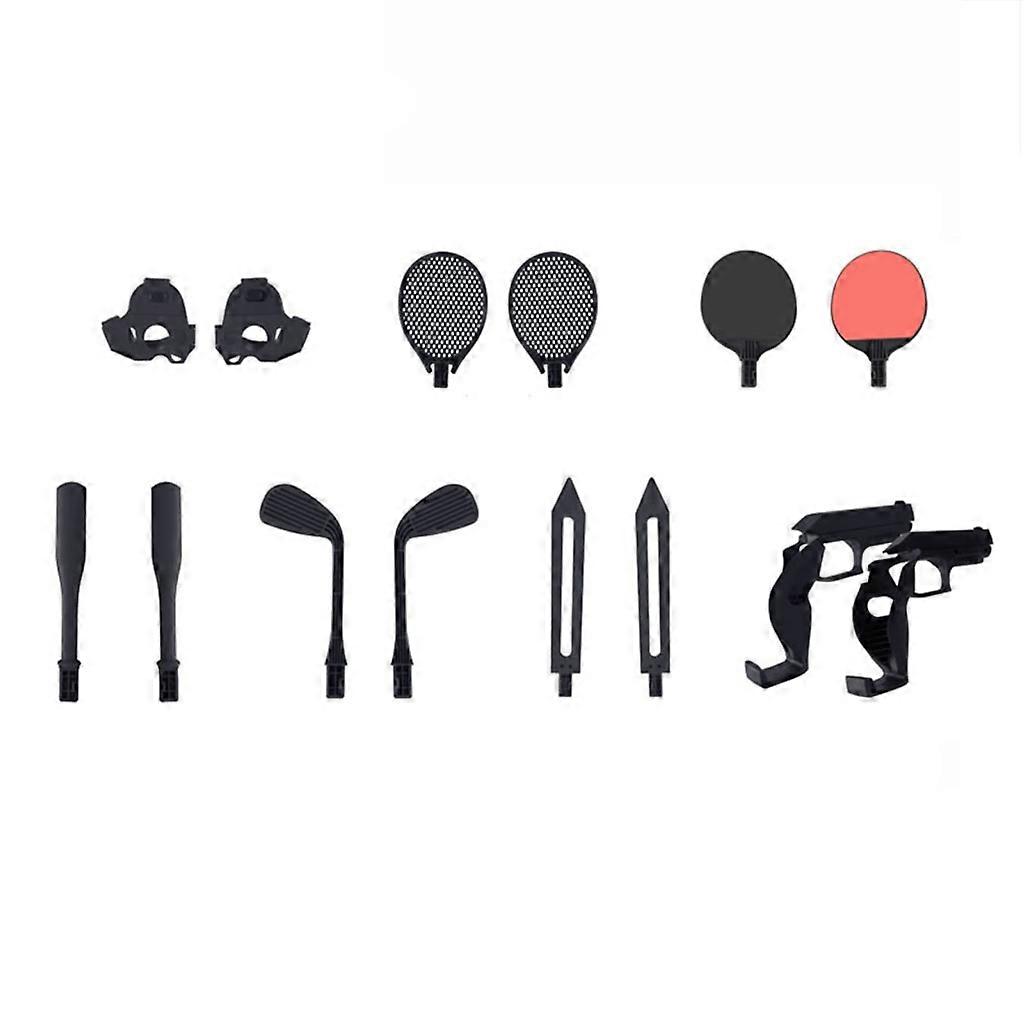 14 in 1 Set for PSVR2 Controller Game Accessaries VR Tennis Rackets Golf Club