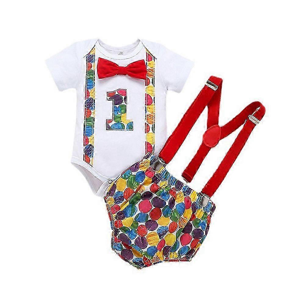 İlk Paskalya Kıyafetim Bebek Erkek Bebek Kız Kısa Kollu Papaz Tulum Askılar Pantolon Paskalya Kıyafet Setleri