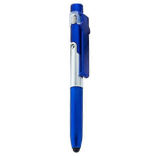 4-in-1 Ballpoint Pen with Stylus LED Light Phone Stand Smooth Writing