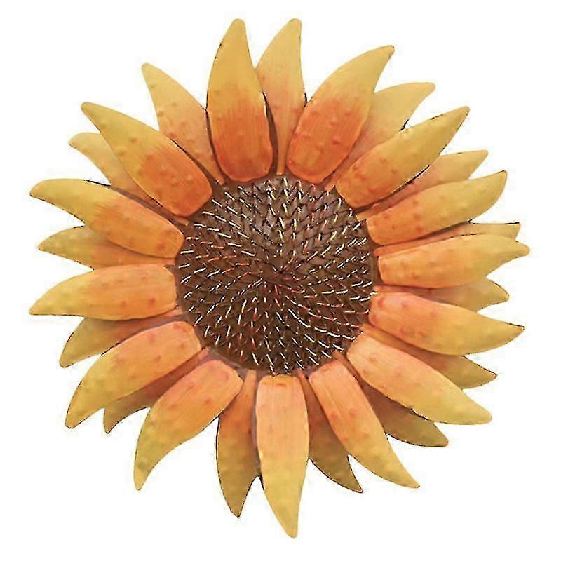Sunflower Hanging Decor - Iron Craft Wall Ornament
