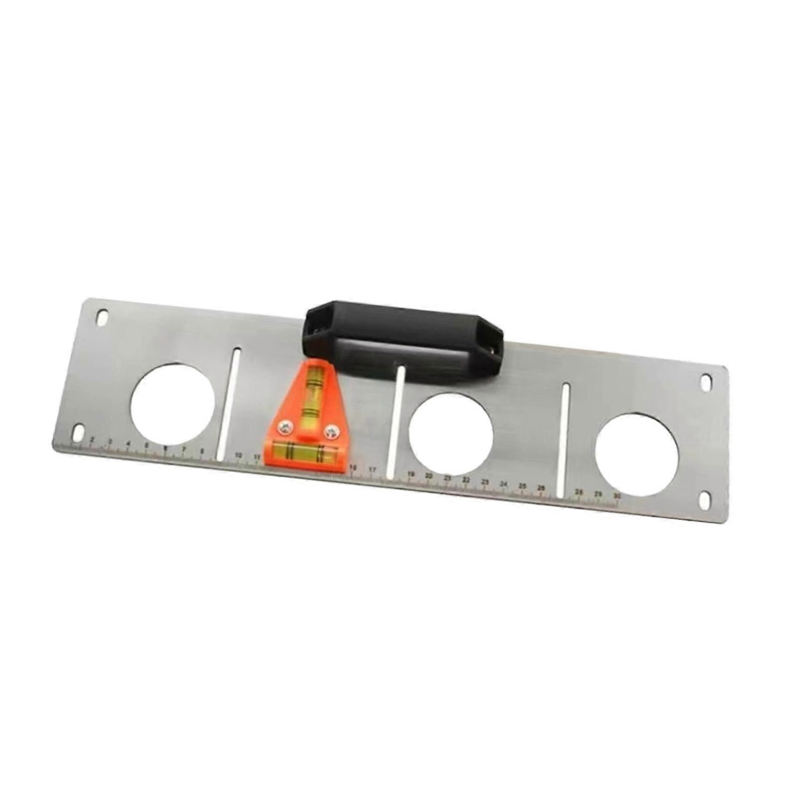 Wall Box Template Level Electrical Outlets Stencil Measurement Tool 36CMX9CM