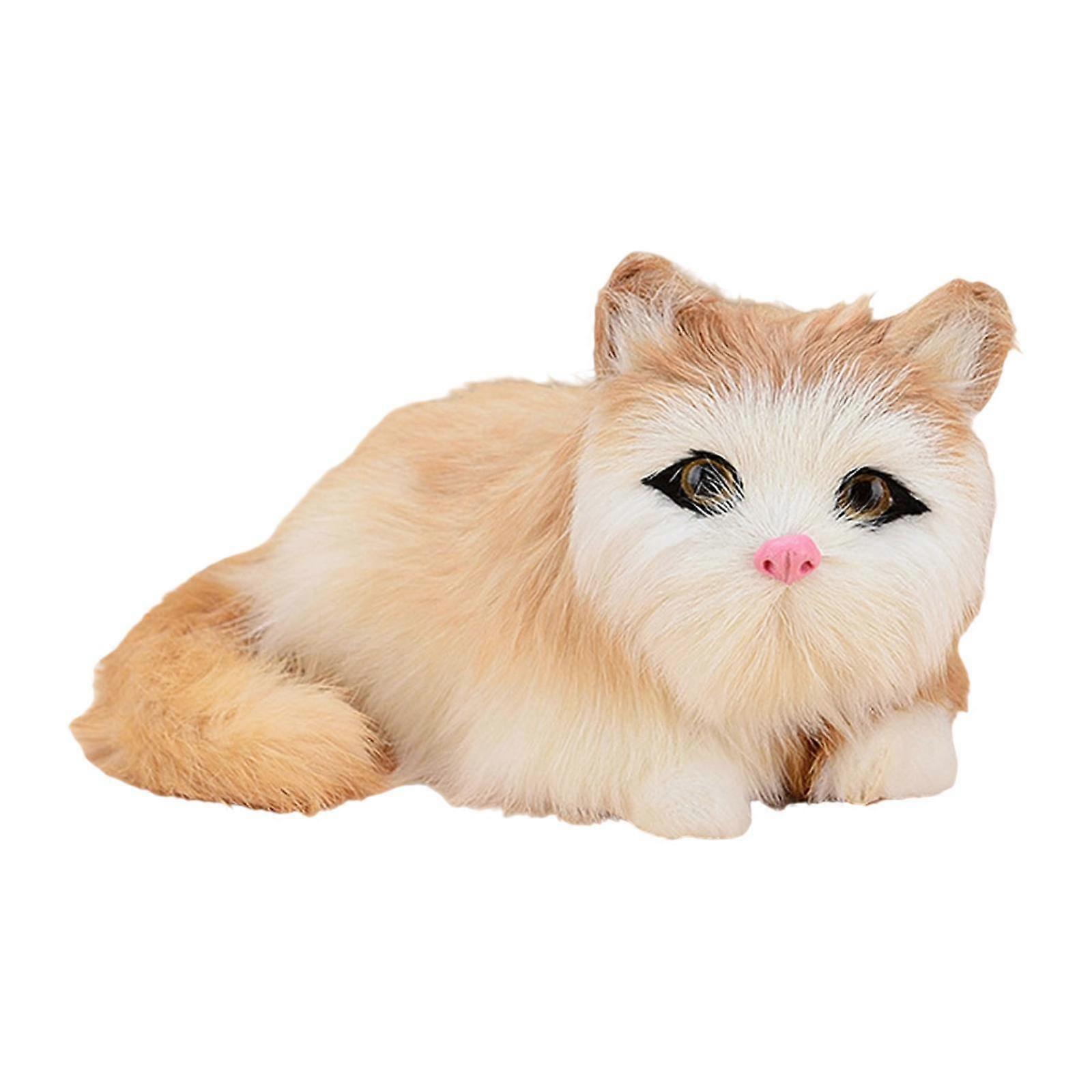 Plush Cat Doll Cat Plush Toy Decorative Cartoon Huggable Comfortable Snuggling