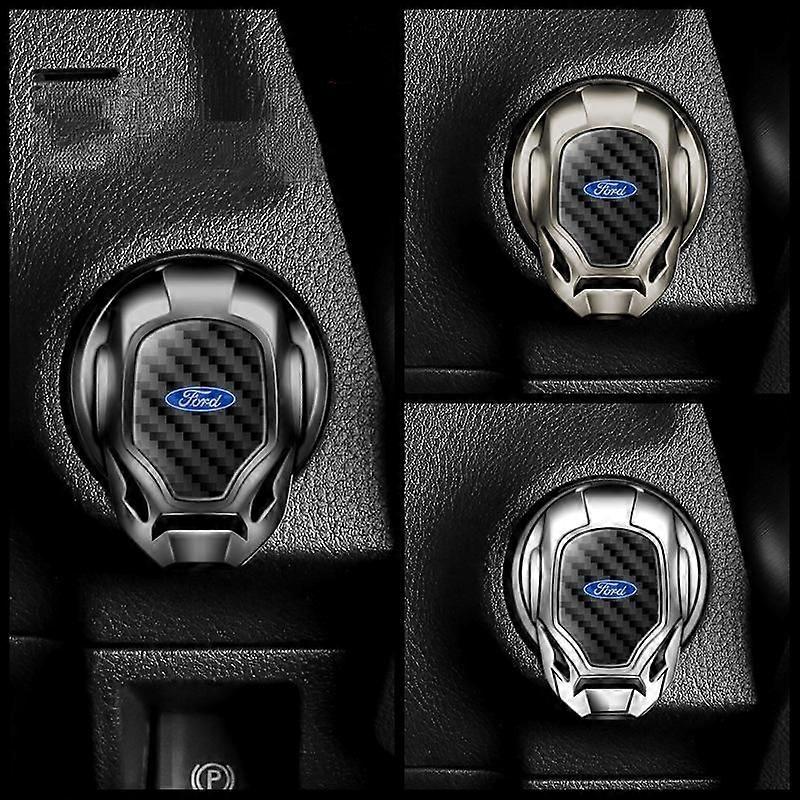 SBSG 1 item Apply to fordCar Engine Start Stop Button Cover Push Start Button Cover Ignition Decoration Protective Cover Universal Button