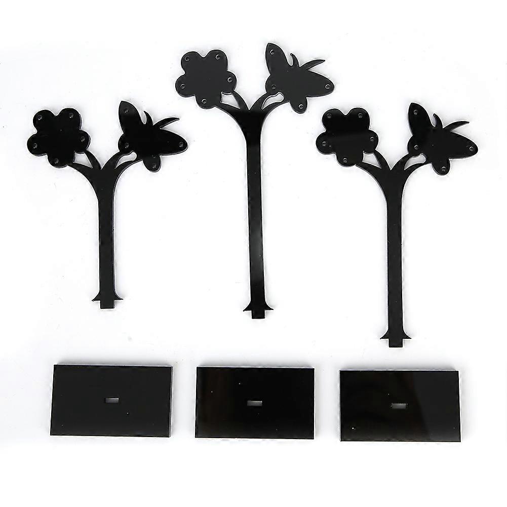 2 Sets Acrylic Earring Display Stand - Jewelry Organizer Storage Rack