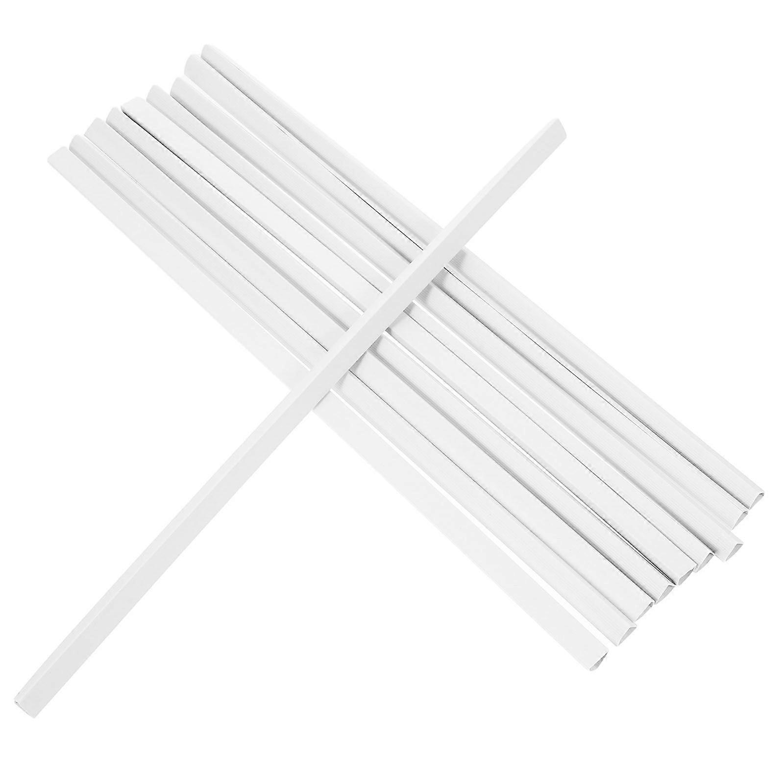 10Pcs Creative File Binding Bars Multipurpose File Lever Clips Report Covers