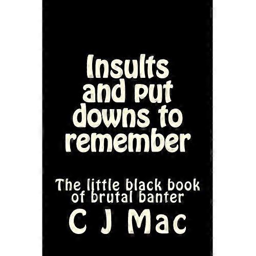 Fornærmelser og put downs å huske