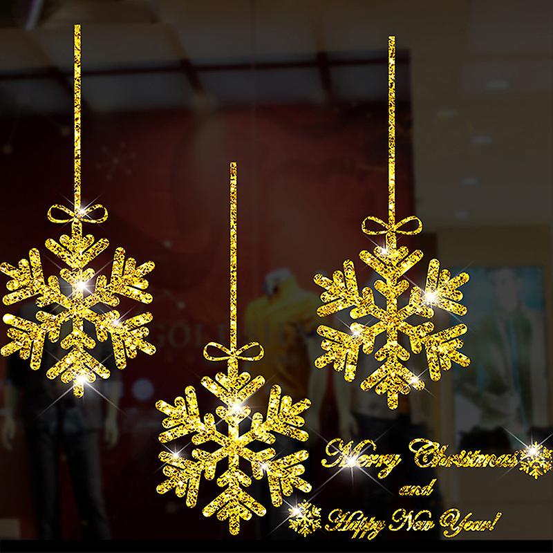 Christmas Static Window Sticker Christmas Decoration New Year Wallpaper Xmas