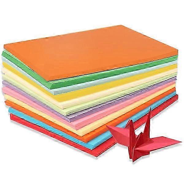 100 sheets colored A4 pack 70 g/m2 handmade paper for DIY art